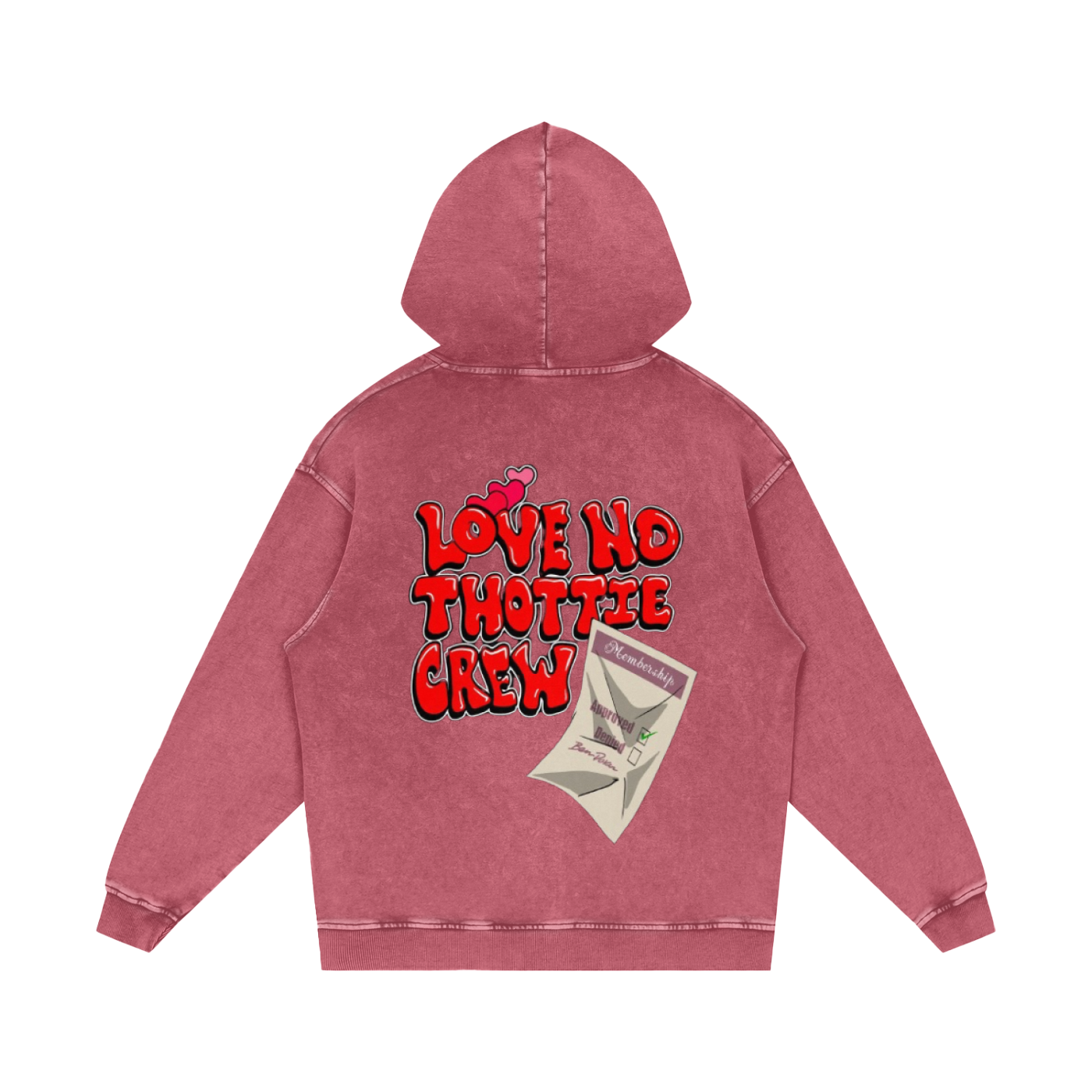 Acid Wash Oversize Hoodie - 420 GSM
