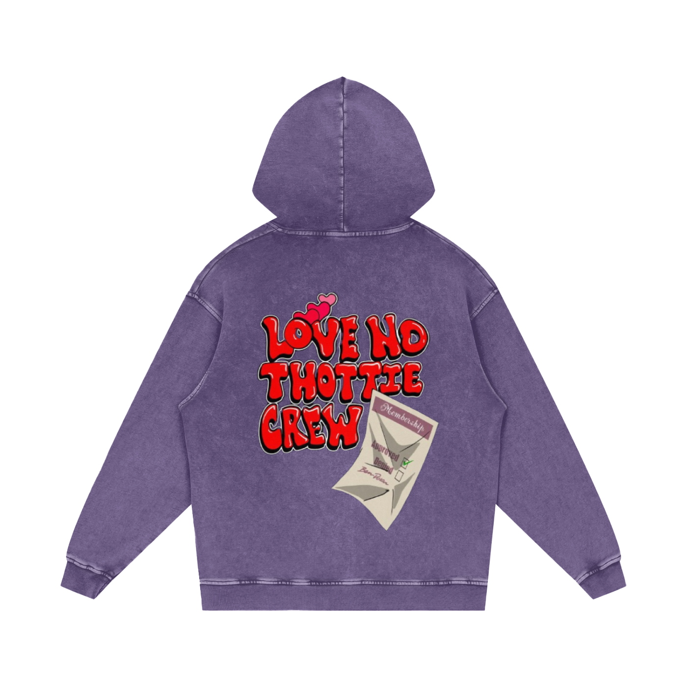 Acid Wash Oversize Hoodie - 420 GSM