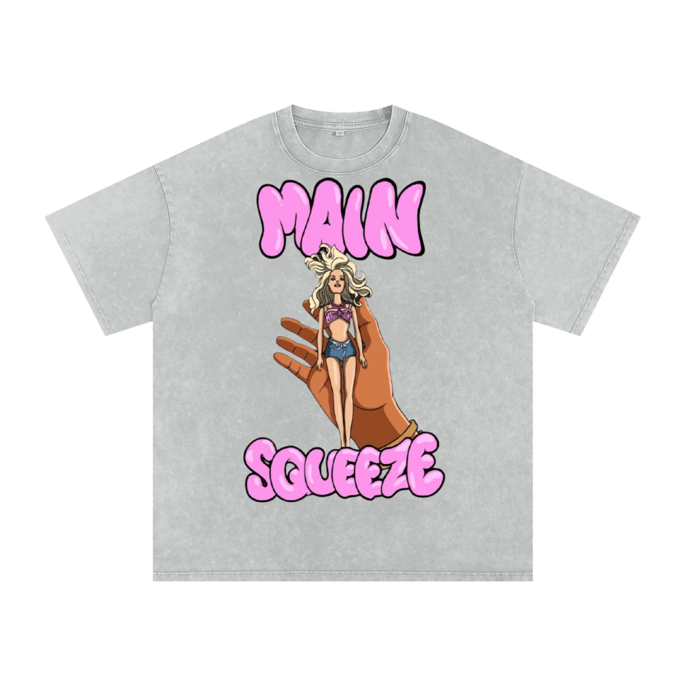 Acid Wash Oversize T-Shirt - 250 GSM