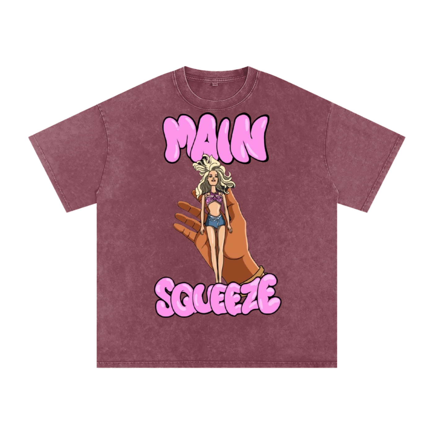 Acid Wash Oversize T-Shirt - 250 GSM