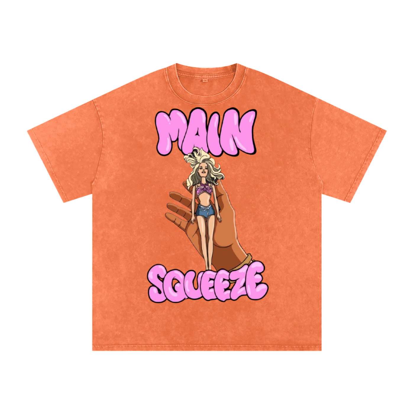 Acid Wash Oversize T-Shirt - 250 GSM