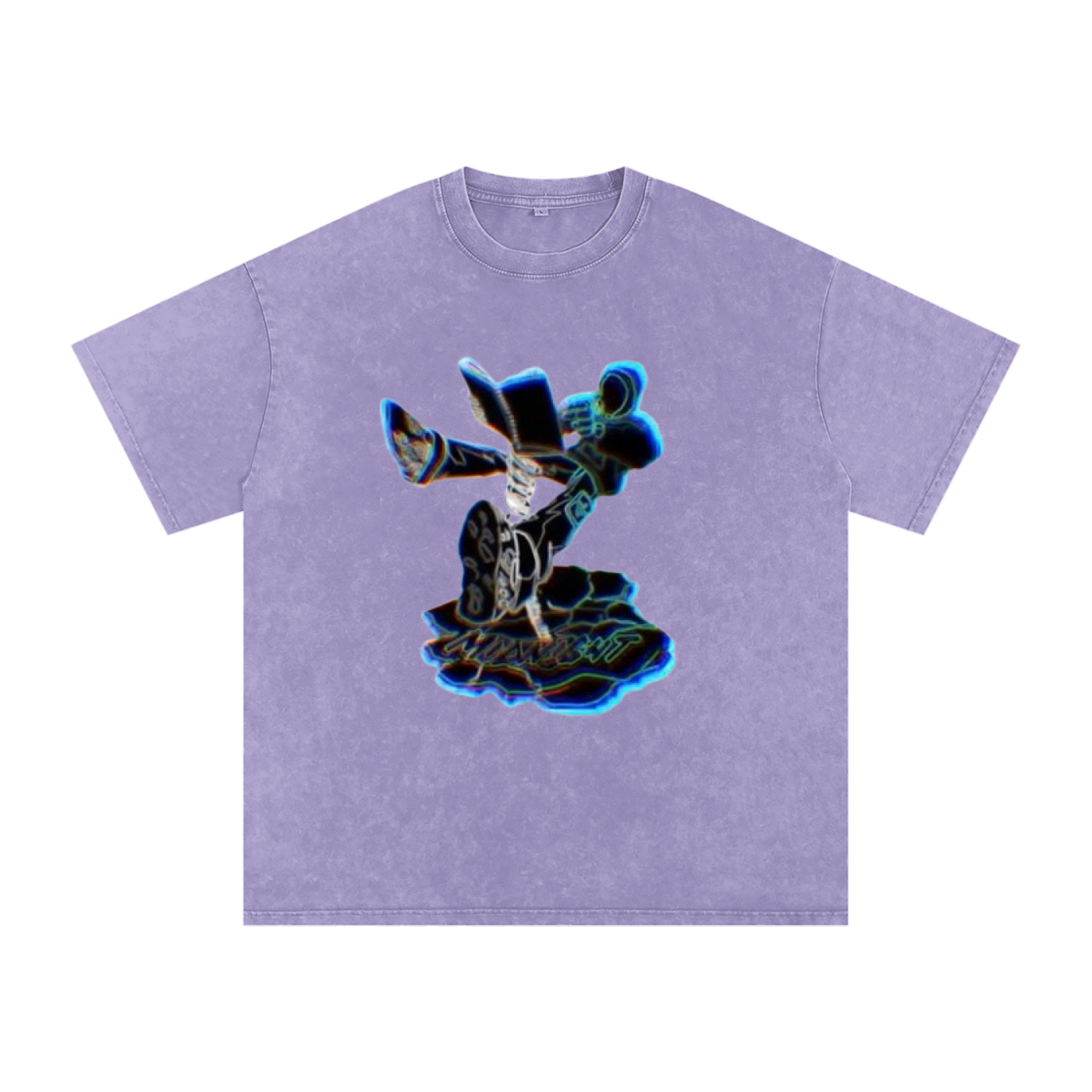 Acid Wash Oversize T-Shirt - 250 GSM