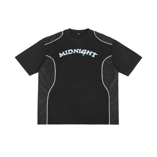 Contrast Piped Panel T-Shirt
