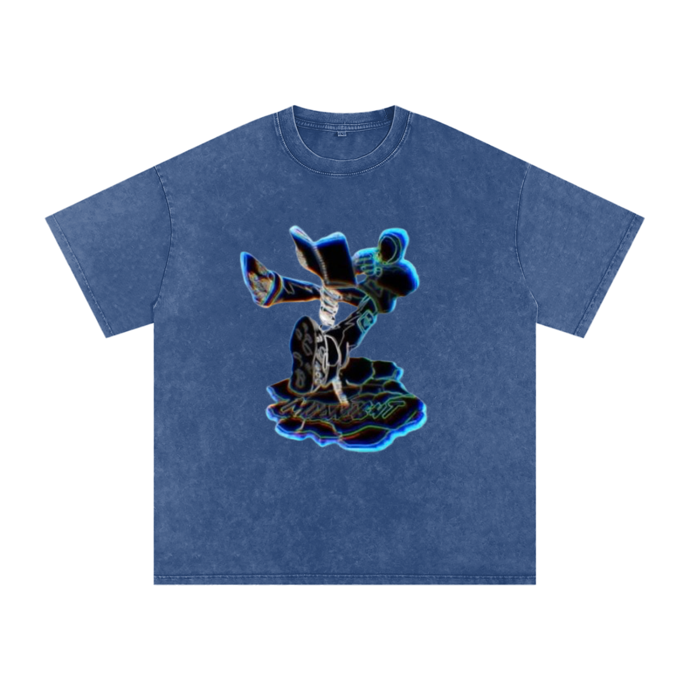 Acid Wash Oversize T-Shirt - 250 GSM