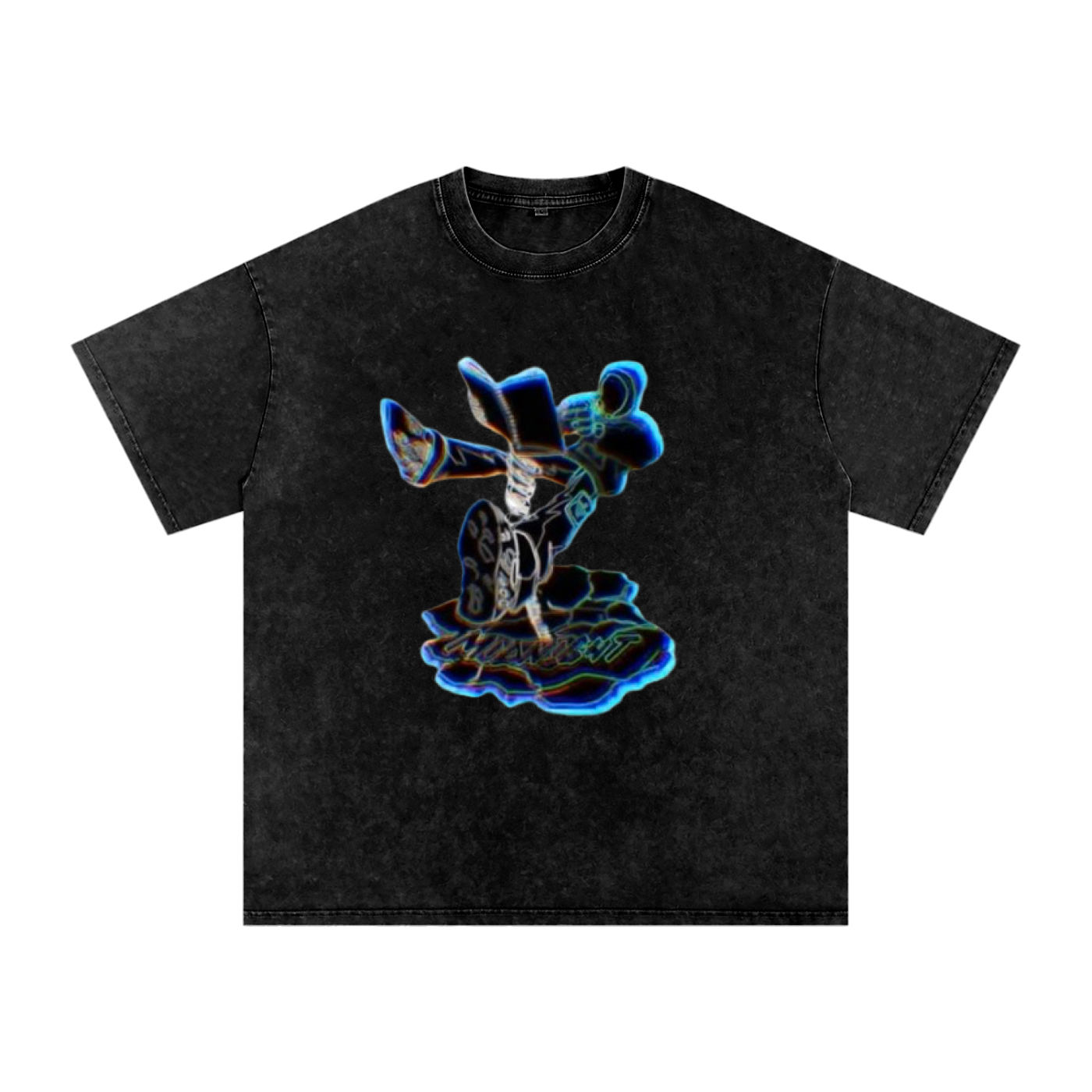 Acid Wash Oversize T-Shirt - 250 GSM