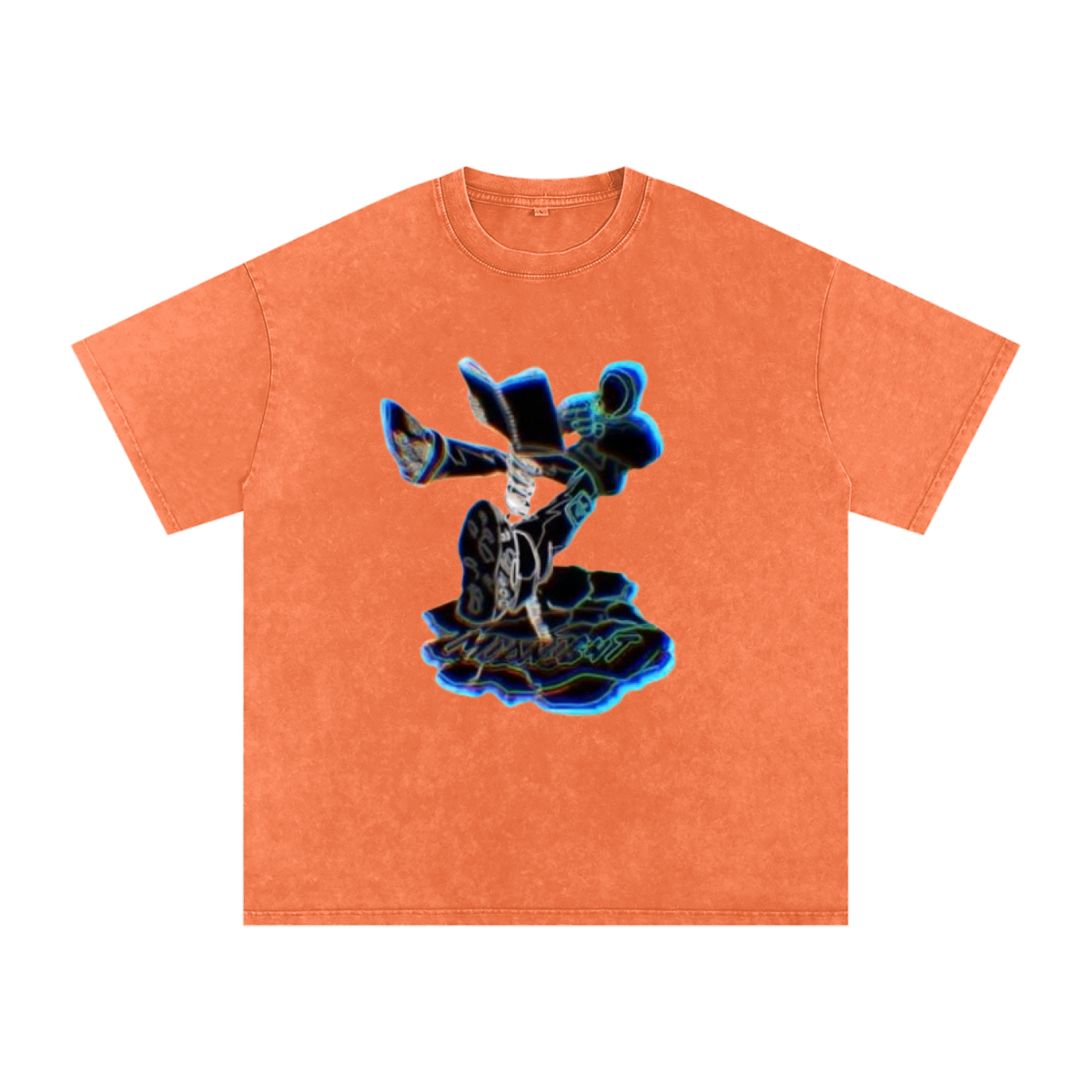 Acid Wash Oversize T-Shirt - 250 GSM