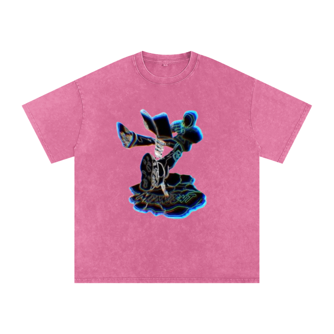 Acid Wash Oversize T-Shirt - 250 GSM