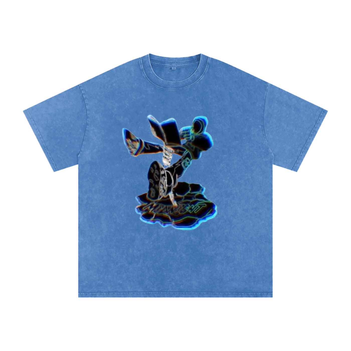 Acid Wash Oversize T-Shirt - 250 GSM