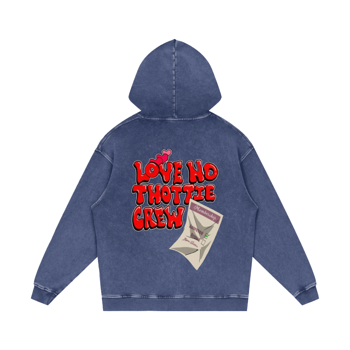 Acid Wash Oversize Hoodie - 420 GSM