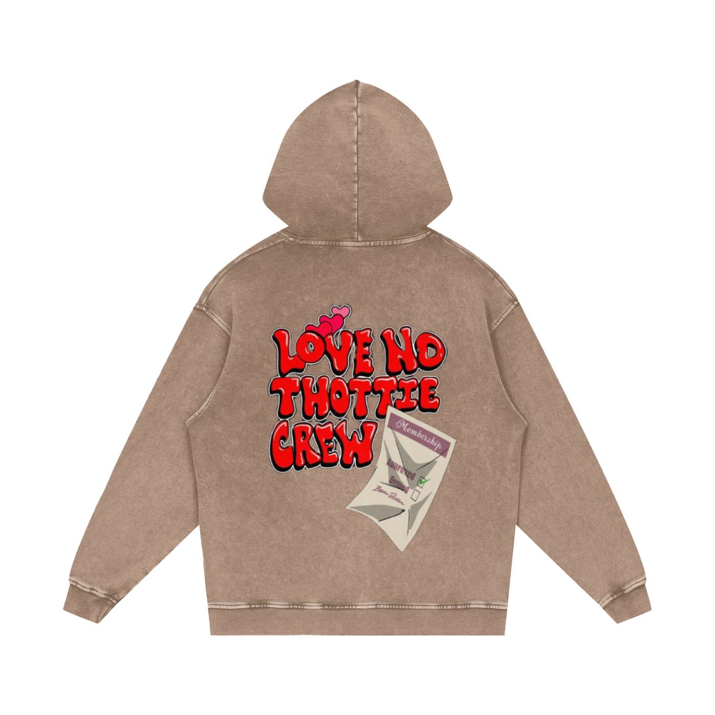 Acid Wash Oversize Hoodie - 420 GSM
