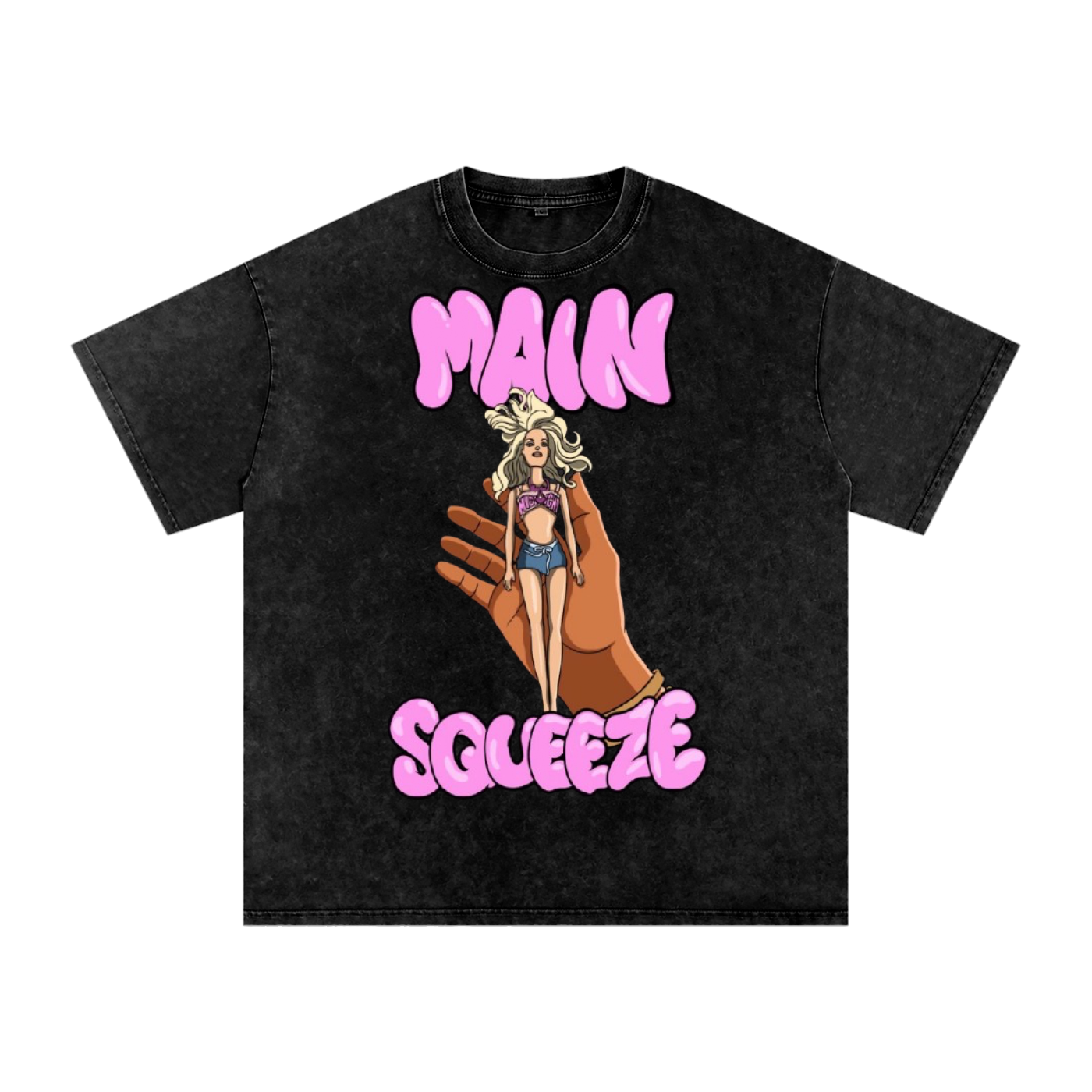 Acid Wash Oversize T-Shirt - 250 GSM
