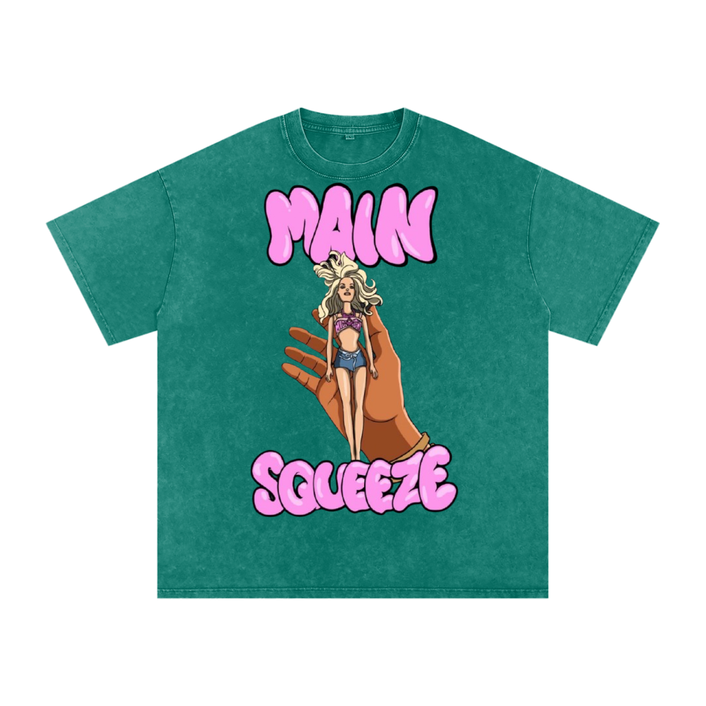 Acid Wash Oversize T-Shirt - 250 GSM