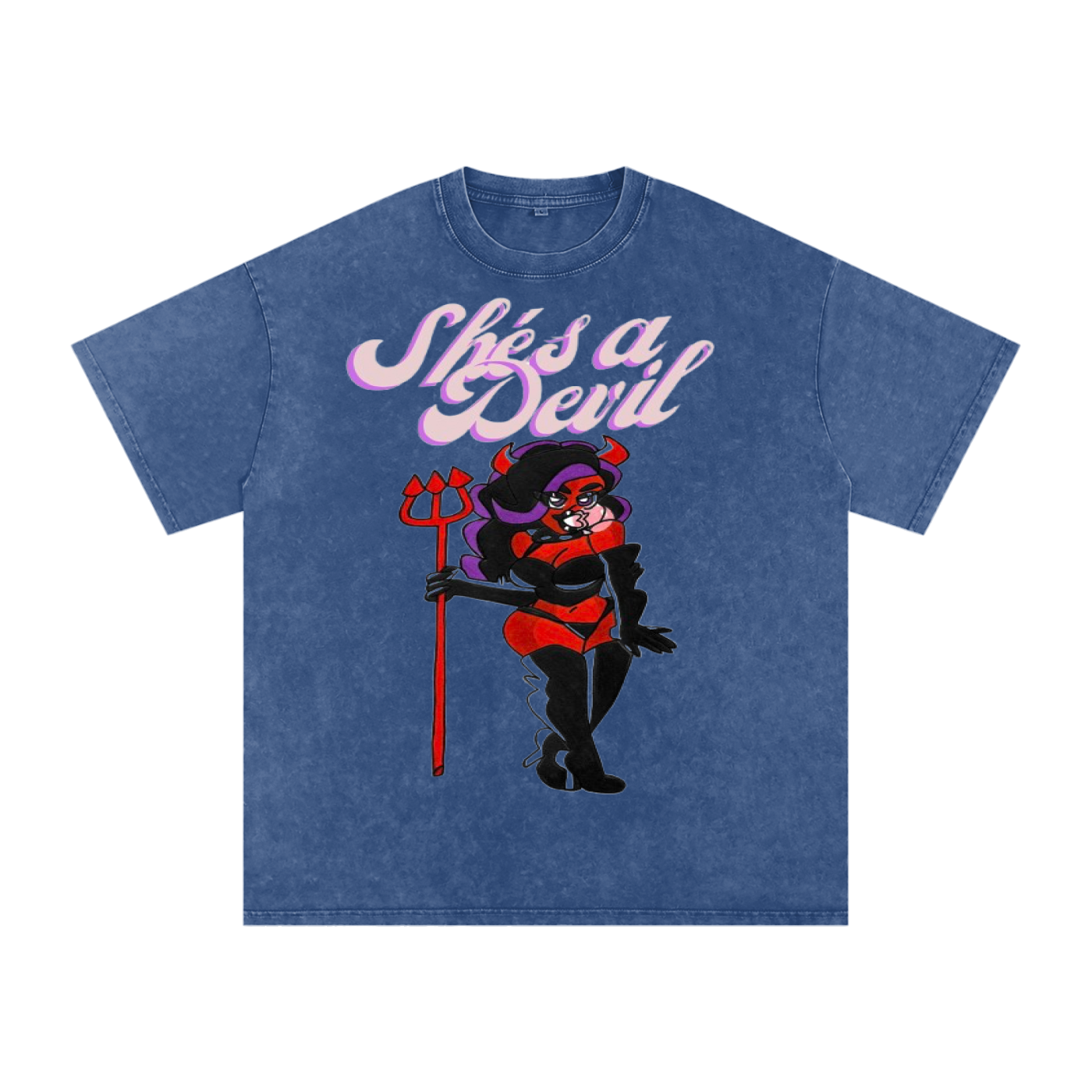 Acid Wash Oversize T-Shirt - 250 GSM