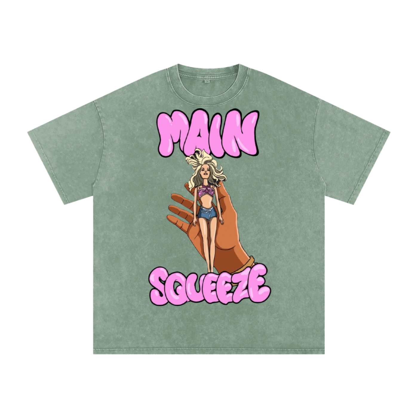 Acid Wash Oversize T-Shirt - 250 GSM