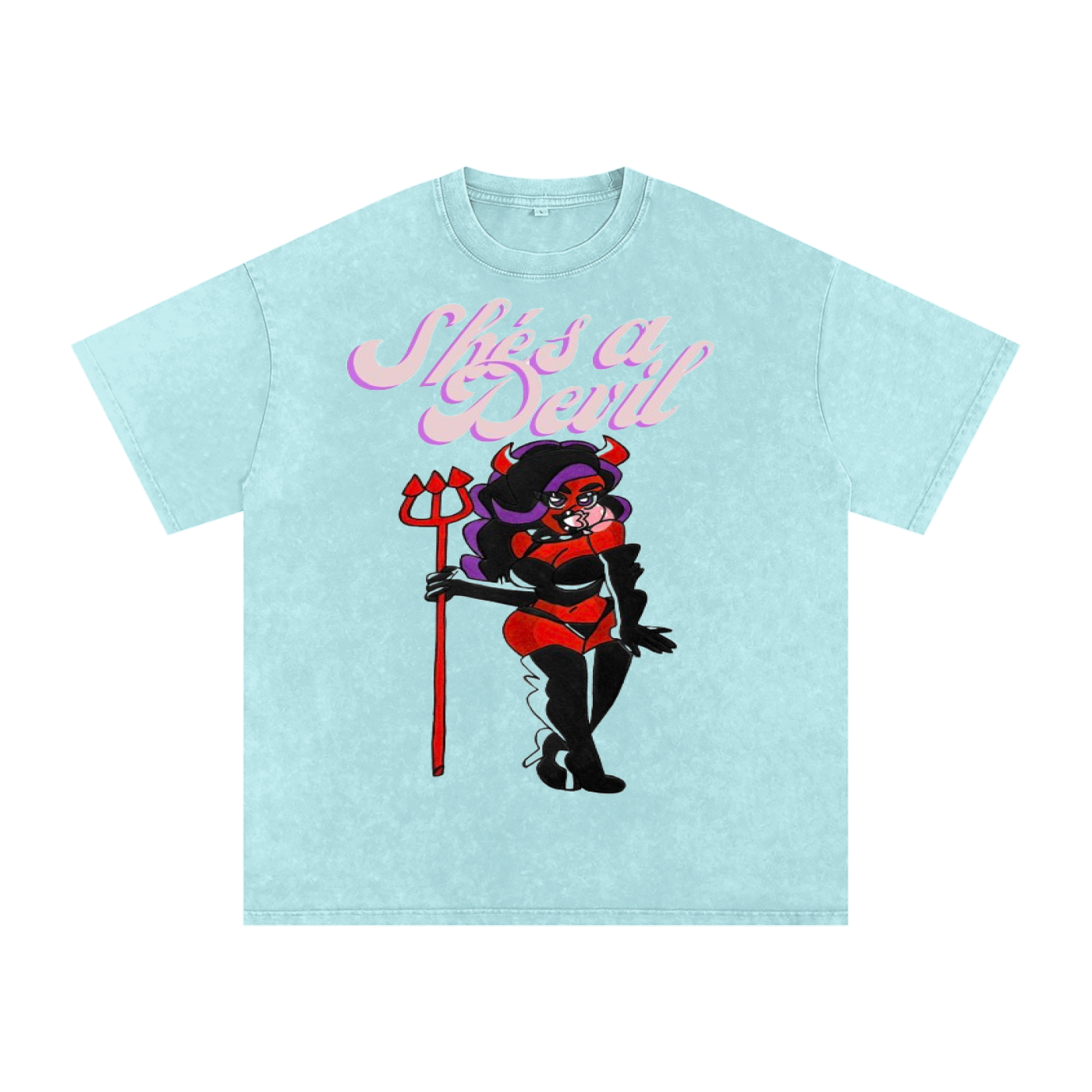 Acid Wash Oversize T-Shirt - 250 GSM
