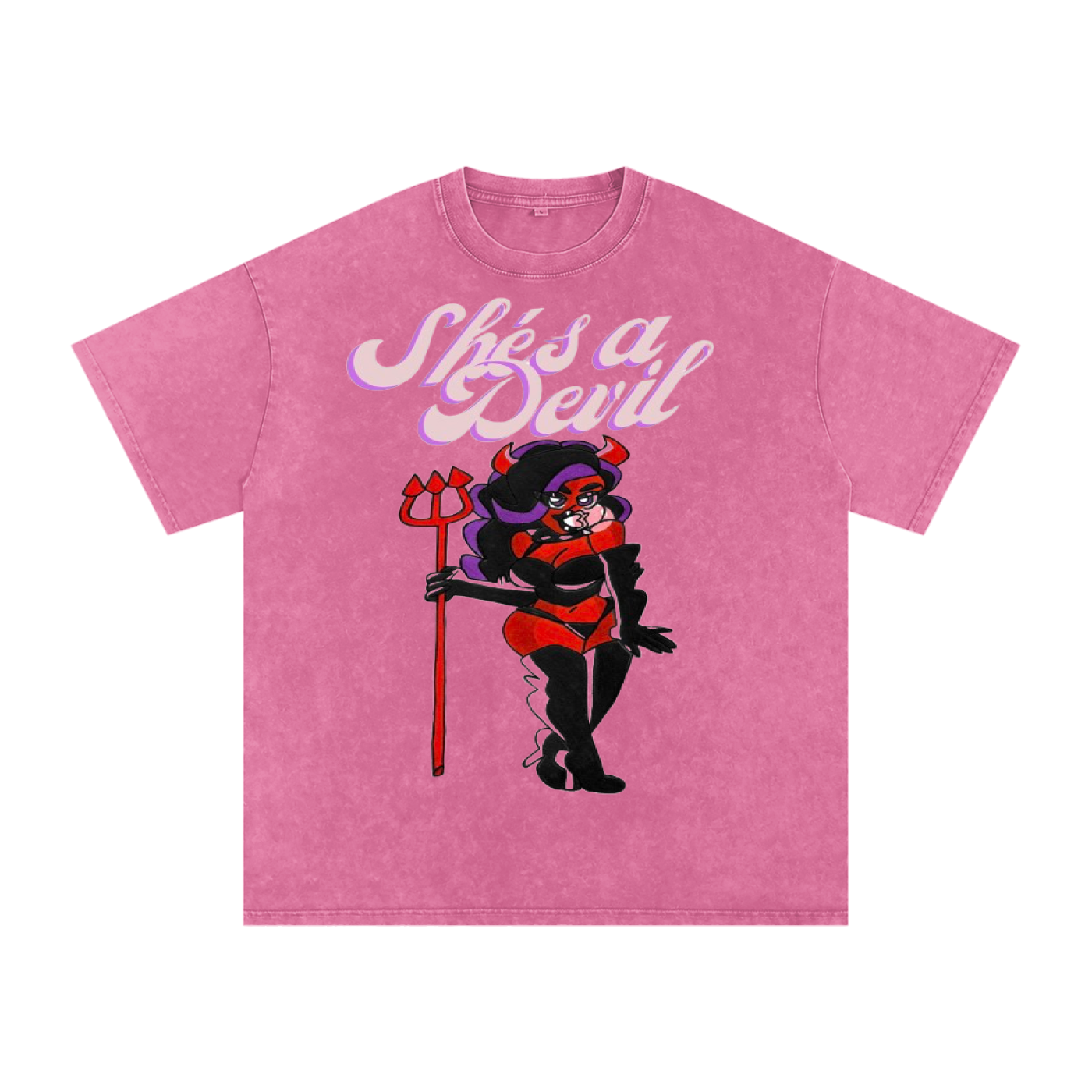 Acid Wash Oversize T-Shirt - 250 GSM