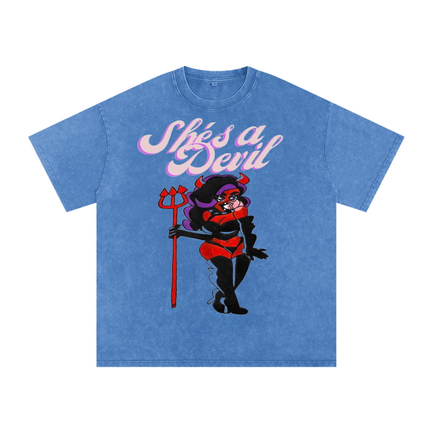 Acid Wash Oversize T-Shirt - 250 GSM