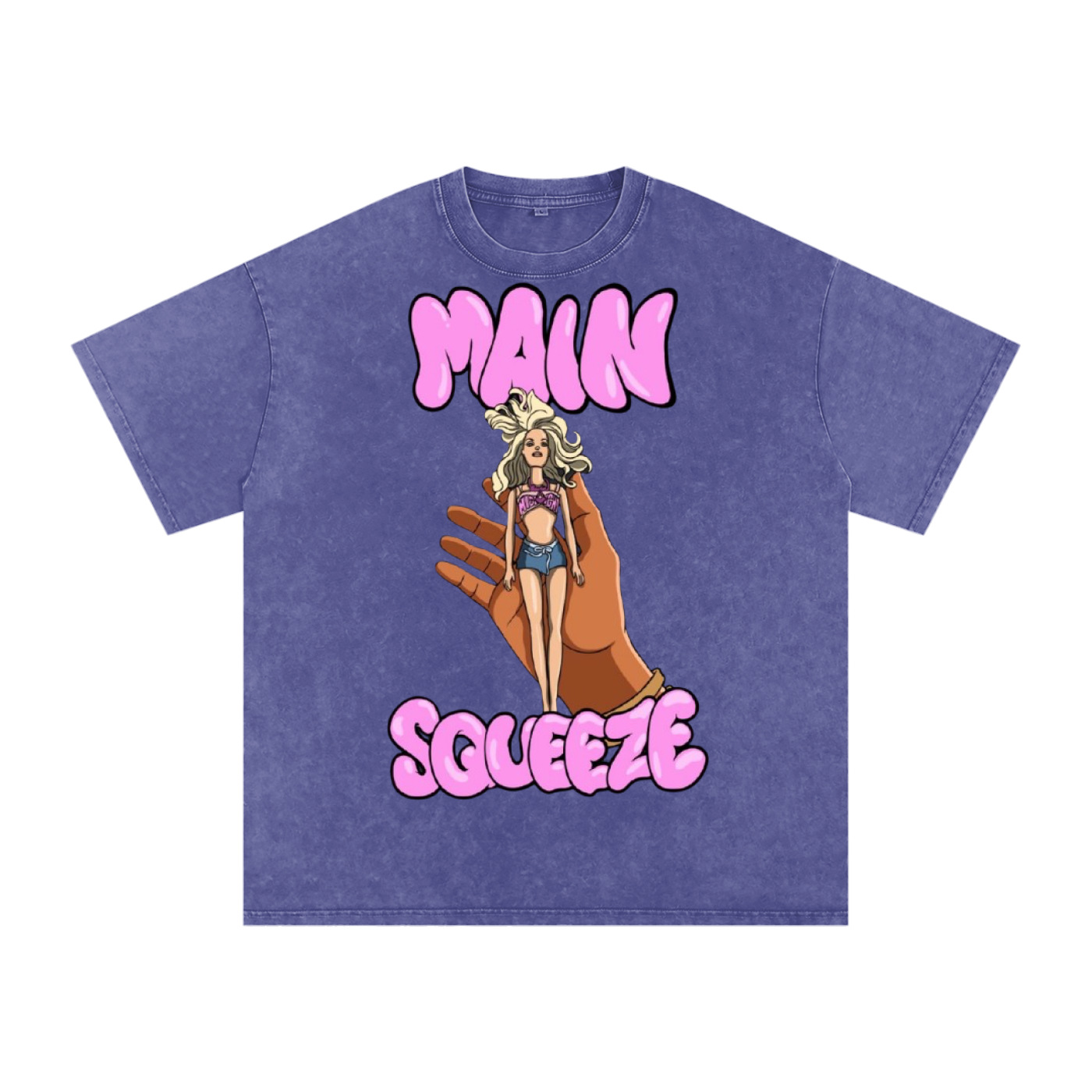 Acid Wash Oversize T-Shirt - 250 GSM