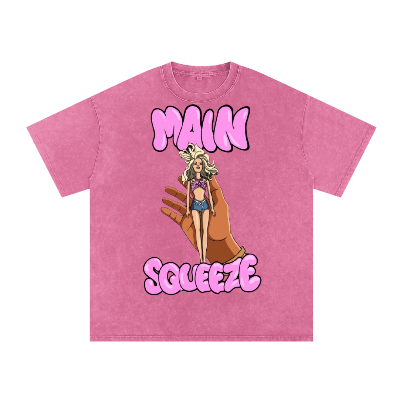 Acid Wash Oversize T-Shirt - 250 GSM