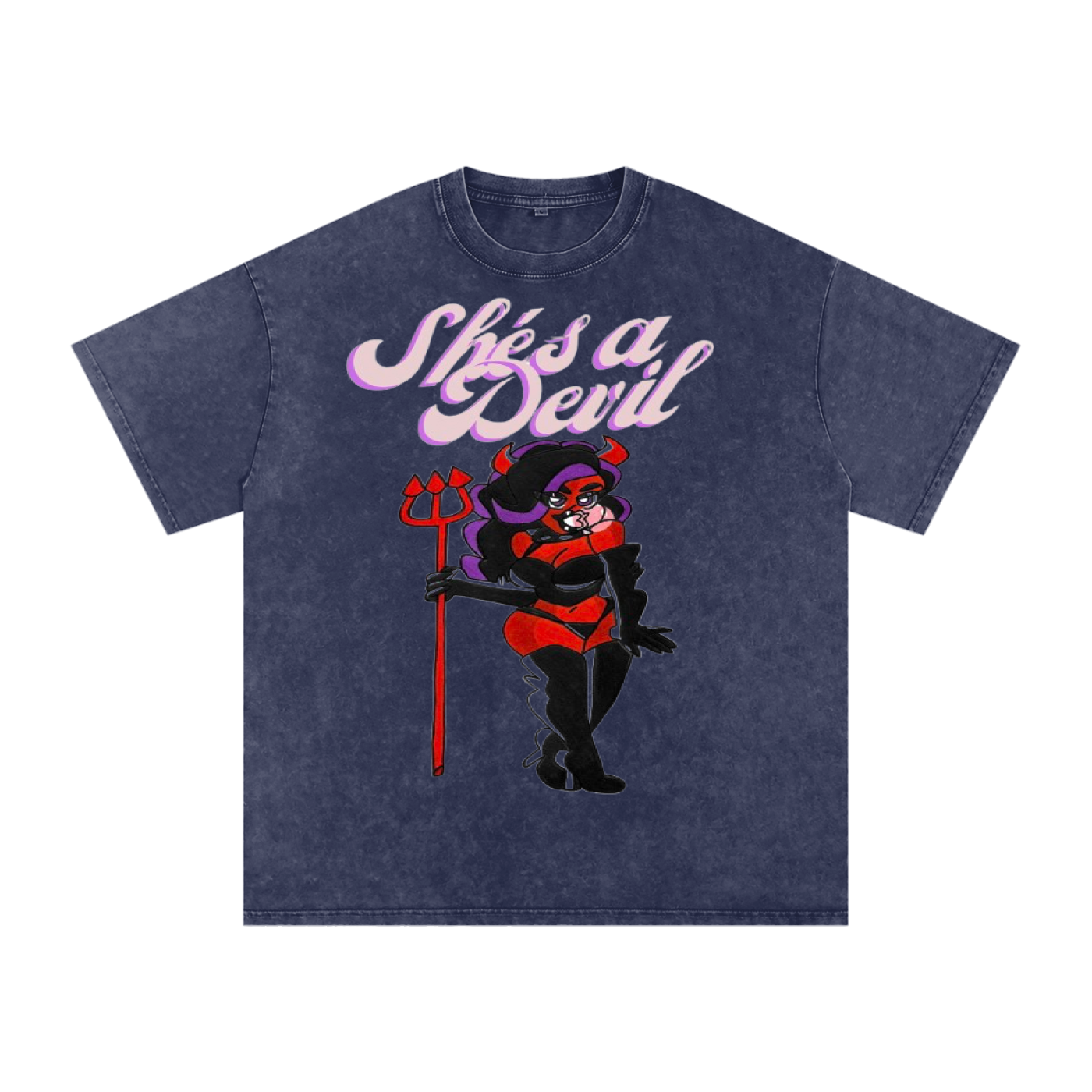 Acid Wash Oversize T-Shirt - 250 GSM