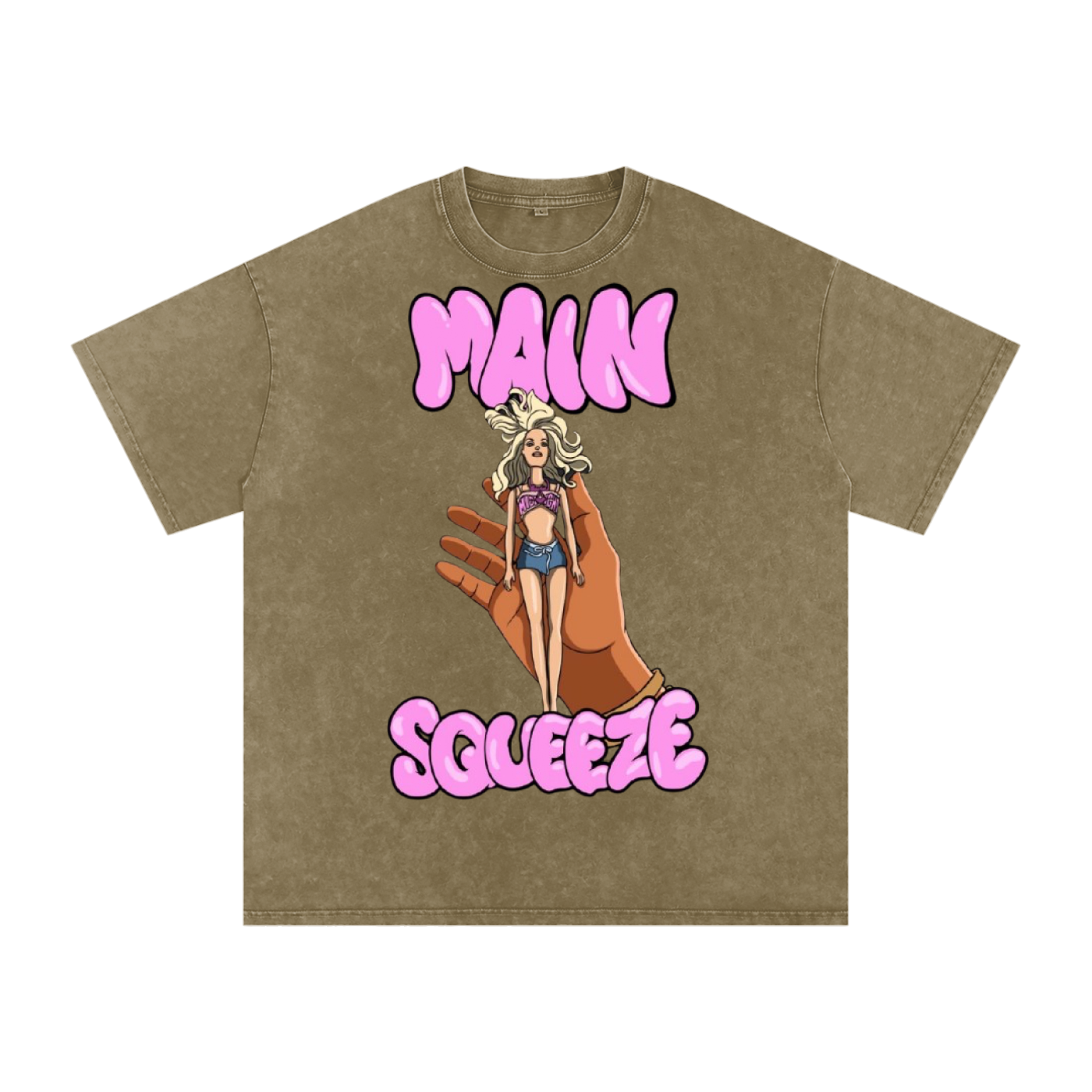 Acid Wash Oversize T-Shirt - 250 GSM
