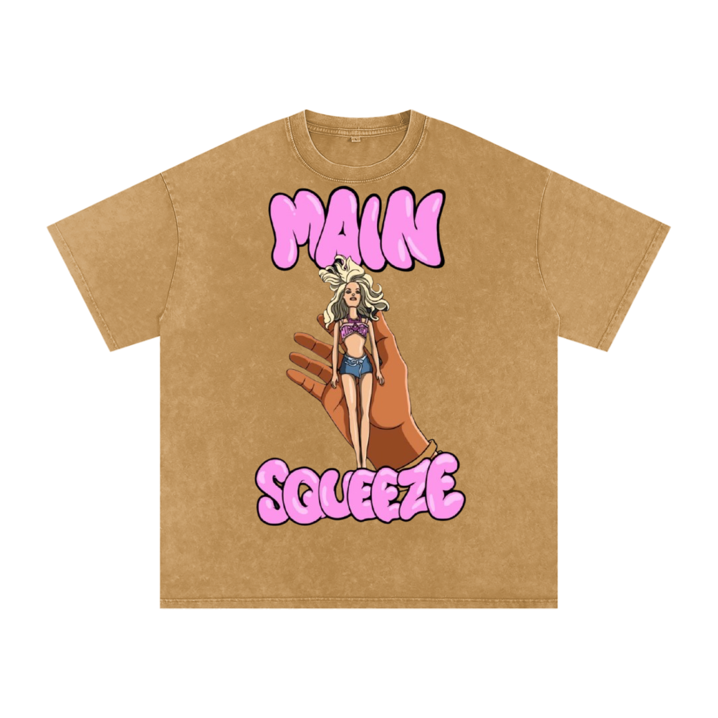 Acid Wash Oversize T-Shirt - 250 GSM