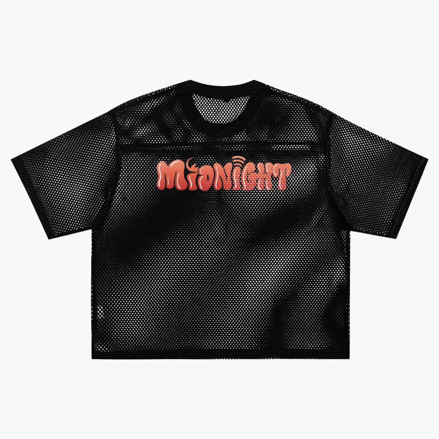 See-through Boxy Net T-shirt