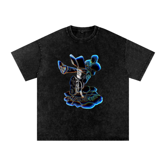 Acid Wash Oversize T-Shirt - 250 GSM