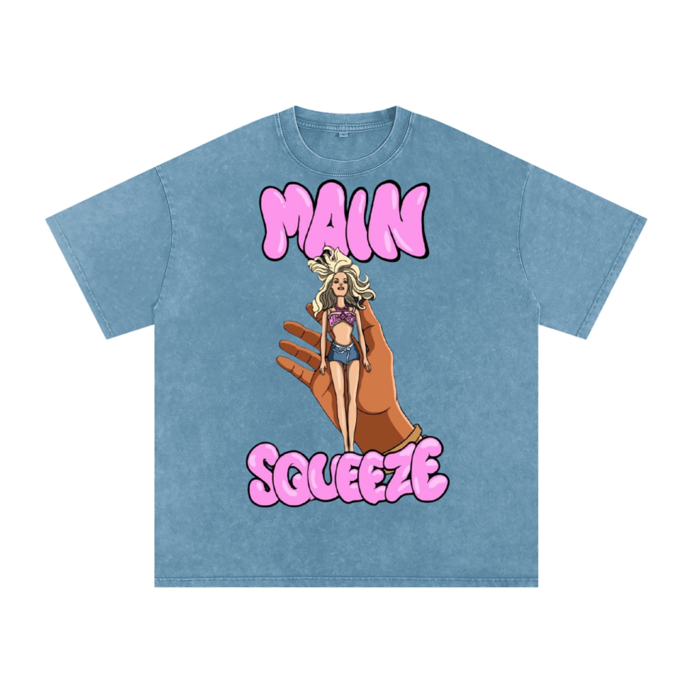 Acid Wash Oversize T-Shirt - 250 GSM