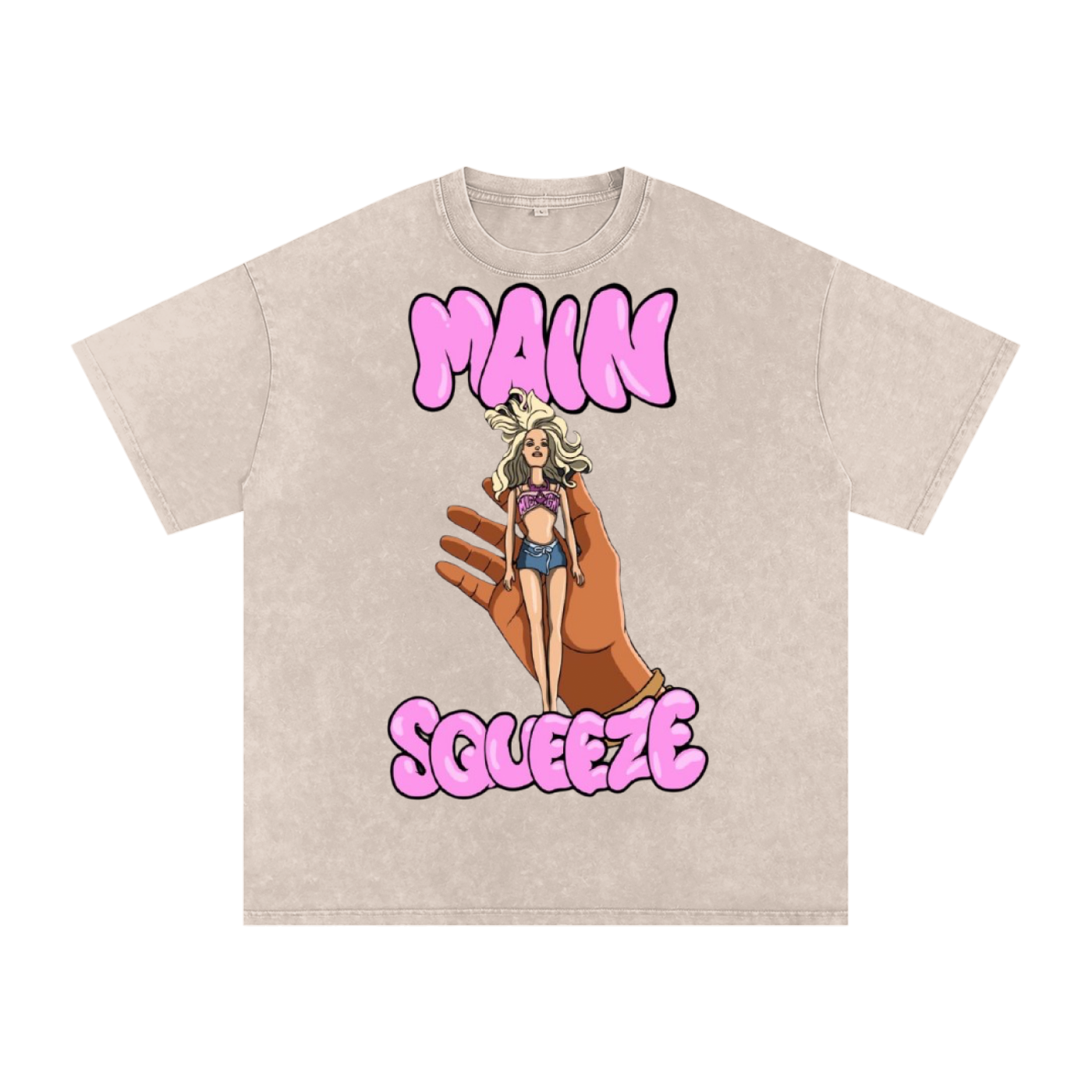 Acid Wash Oversize T-Shirt - 250 GSM