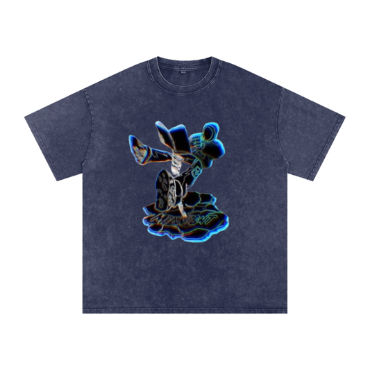 Acid Wash Oversize T-Shirt - 250 GSM