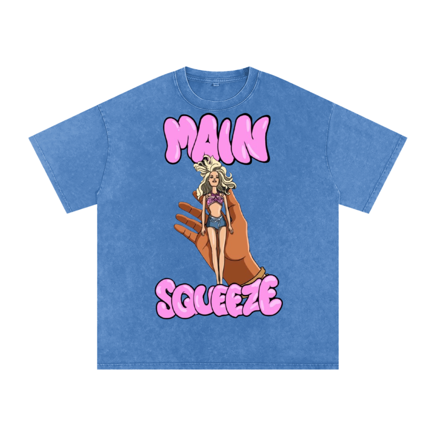 Acid Wash Oversize T-Shirt - 250 GSM