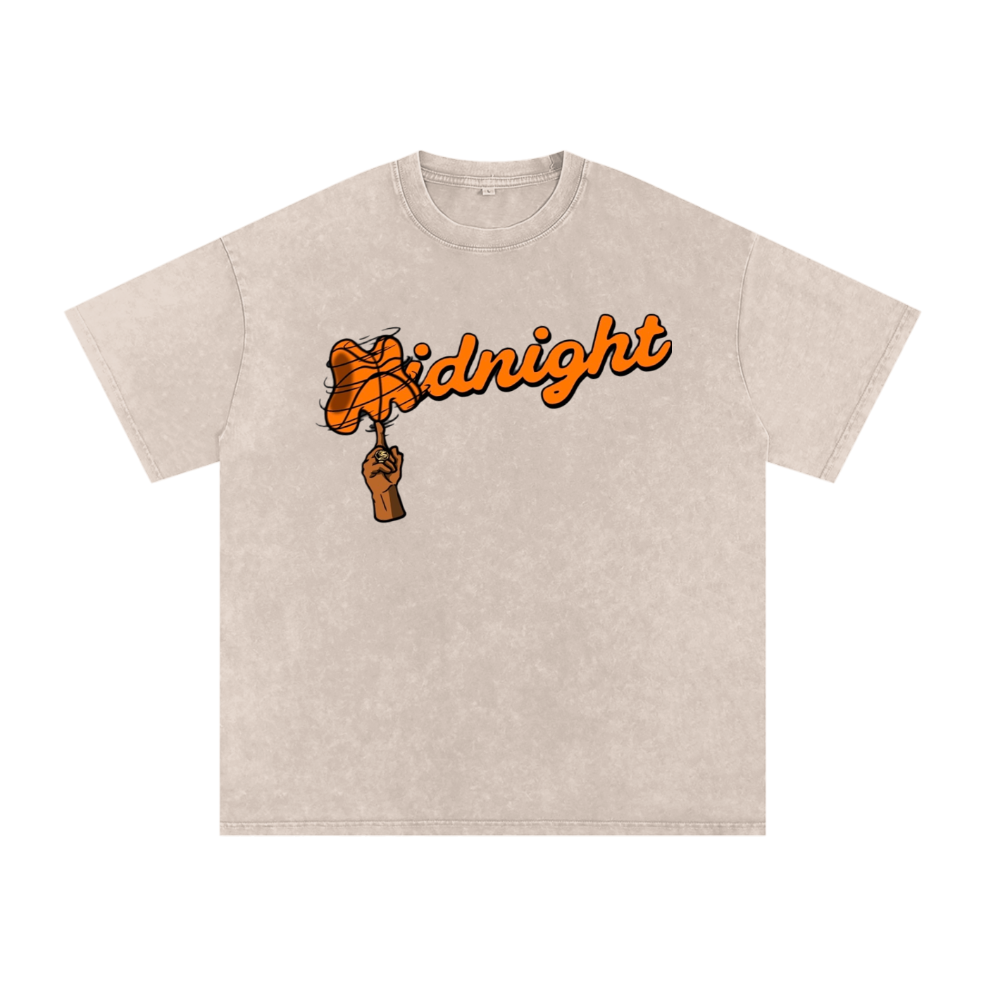 Acid Wash Oversize T-Shirt - 250 GSM